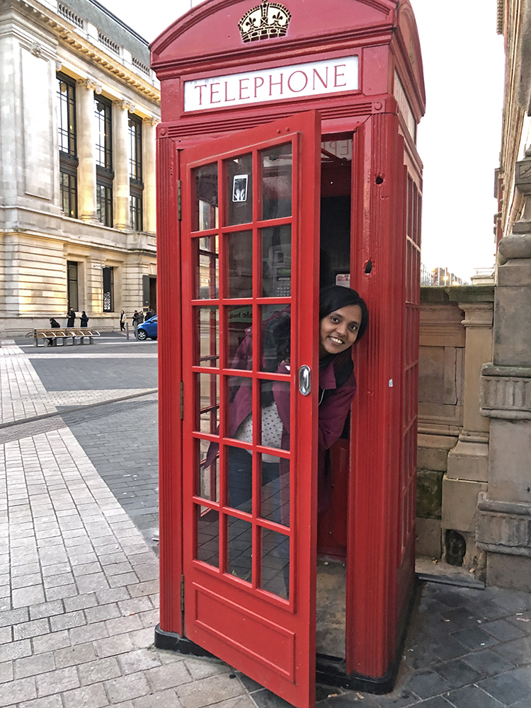 Vertika inside Phonebox